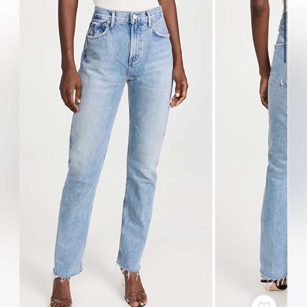 AGOLDE - Cherie High Rise Straight Jeans (size 26)
